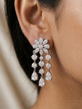 Seraphina Floral Cascade Earrings featured view